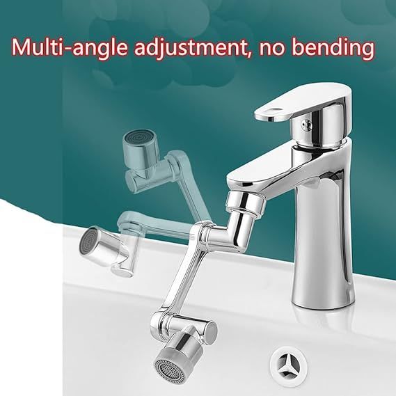 Rotation Faucet Sprayer Head Universal 1080°Rotatable Bathroom Washbasin Tap Splash Filter  Water Saving Bubbler Nozzle View Gallery - Pakistan