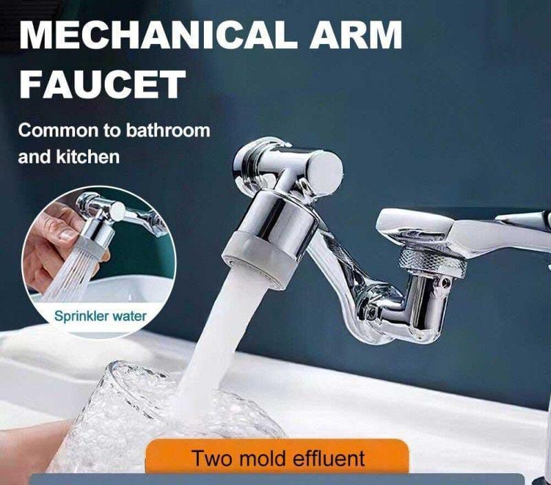 Rotation Faucet Sprayer Head Universal 1080°Rotatable Bathroom Washbasin Tap Splash Filter  Water Saving Bubbler Nozzle