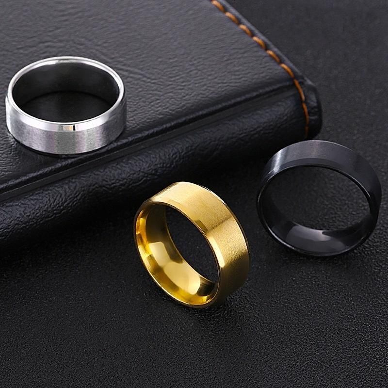 Pack Of 3  gold plated &amp;amp; silver plated band rings For Unisex