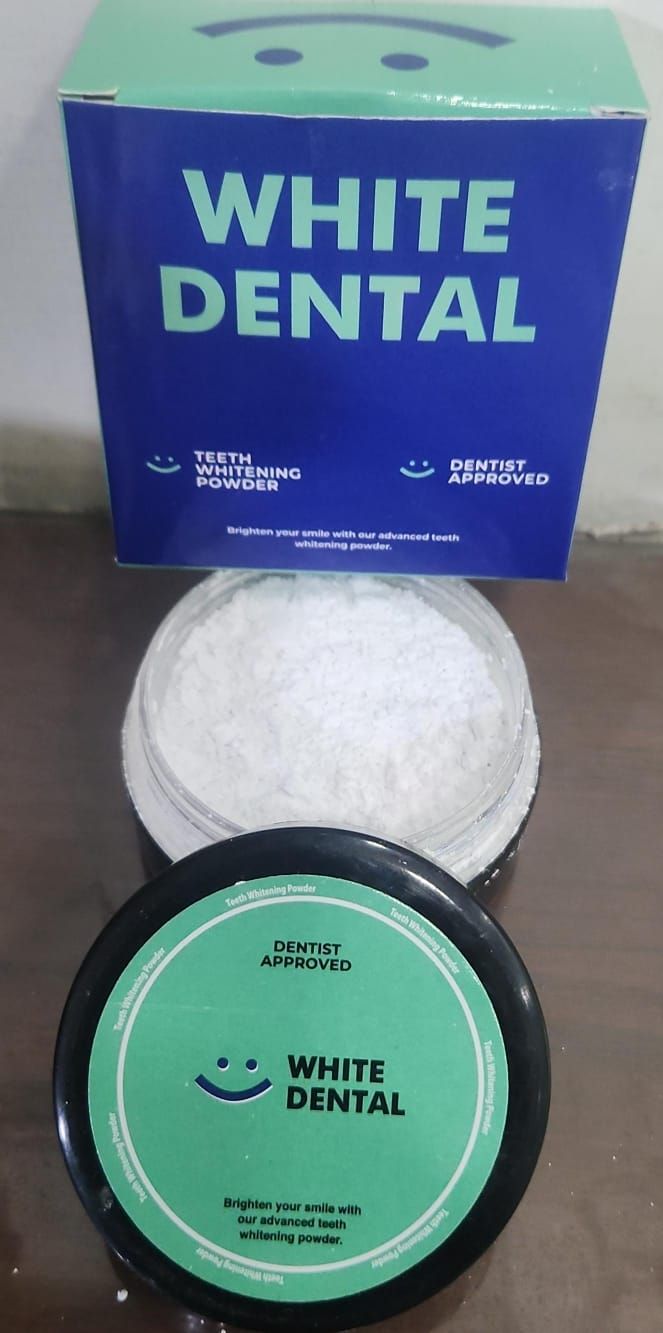 Teeth cleaning powder (Organic) White (30G)