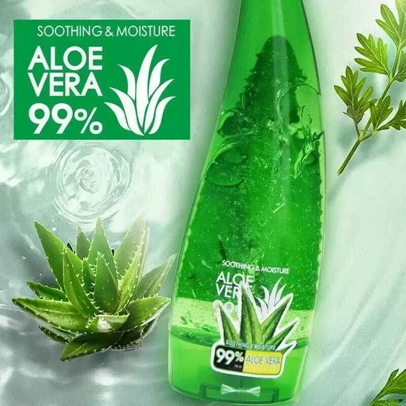 Wokali Aloe Vera Gel Soothing Acne Face Skin Cream Moisturizing, Your Skin's Gel Smoothing &amp;amp; Moisture - 80 ml
