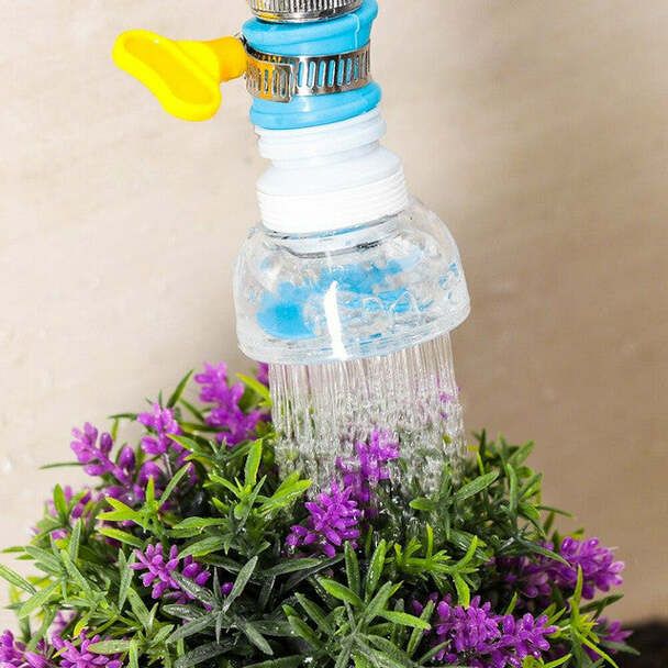 Kitchen Shower Splash Fan Faucet With Clip Water-saving Filter tap nozzle extended Each ( Random Color ) View Gallery - Pakistan