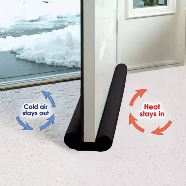 Twin DooTwin Door Foam Draft Protector - Door Air Lock Foam For Cold Air Window Shutters, Dust Barriers, Insect Repellent (Brown Color) View Gallery - Pakistan