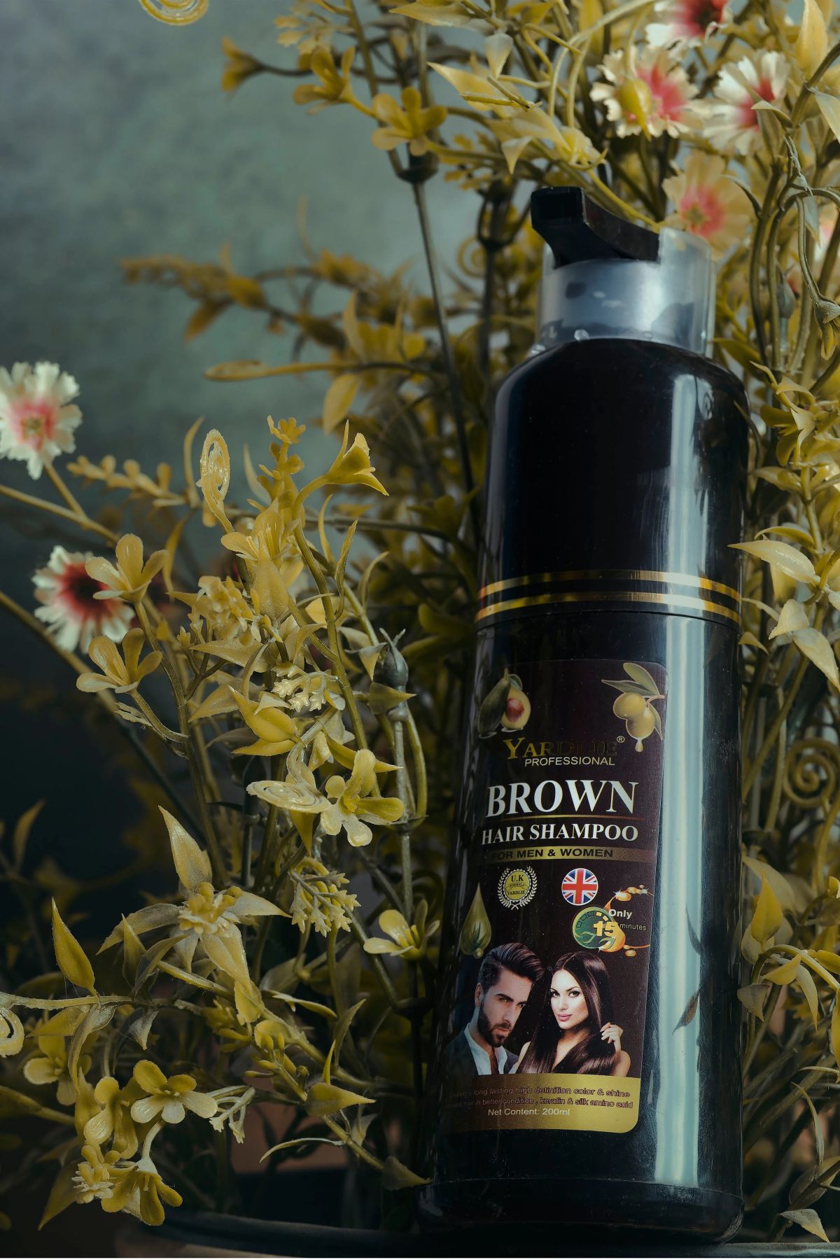 100% Original Yardlie Hair Color Shampoo | 200ml View Gallery - Pakistan