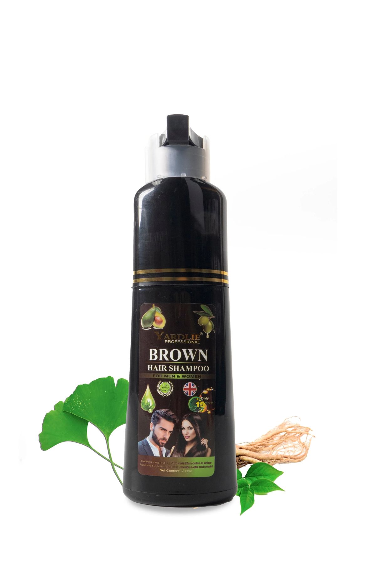 100% Original Yardlie Hair Color Shampoo | 200ml View Gallery - Pakistan