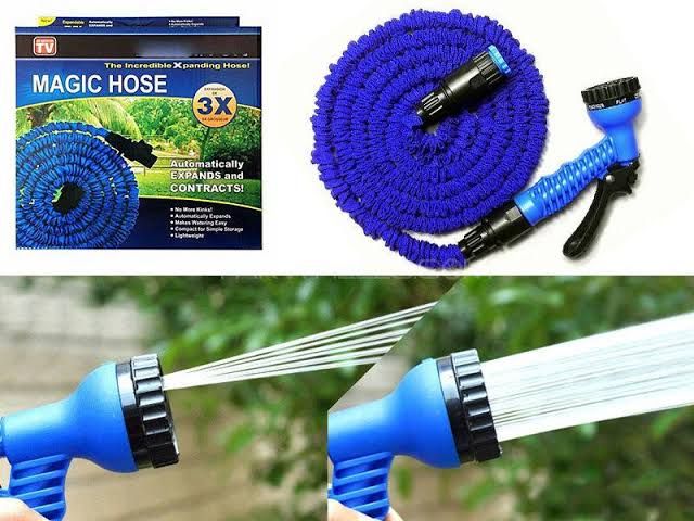 Expandable Flexible Magic Water Hose Pipe With Spray