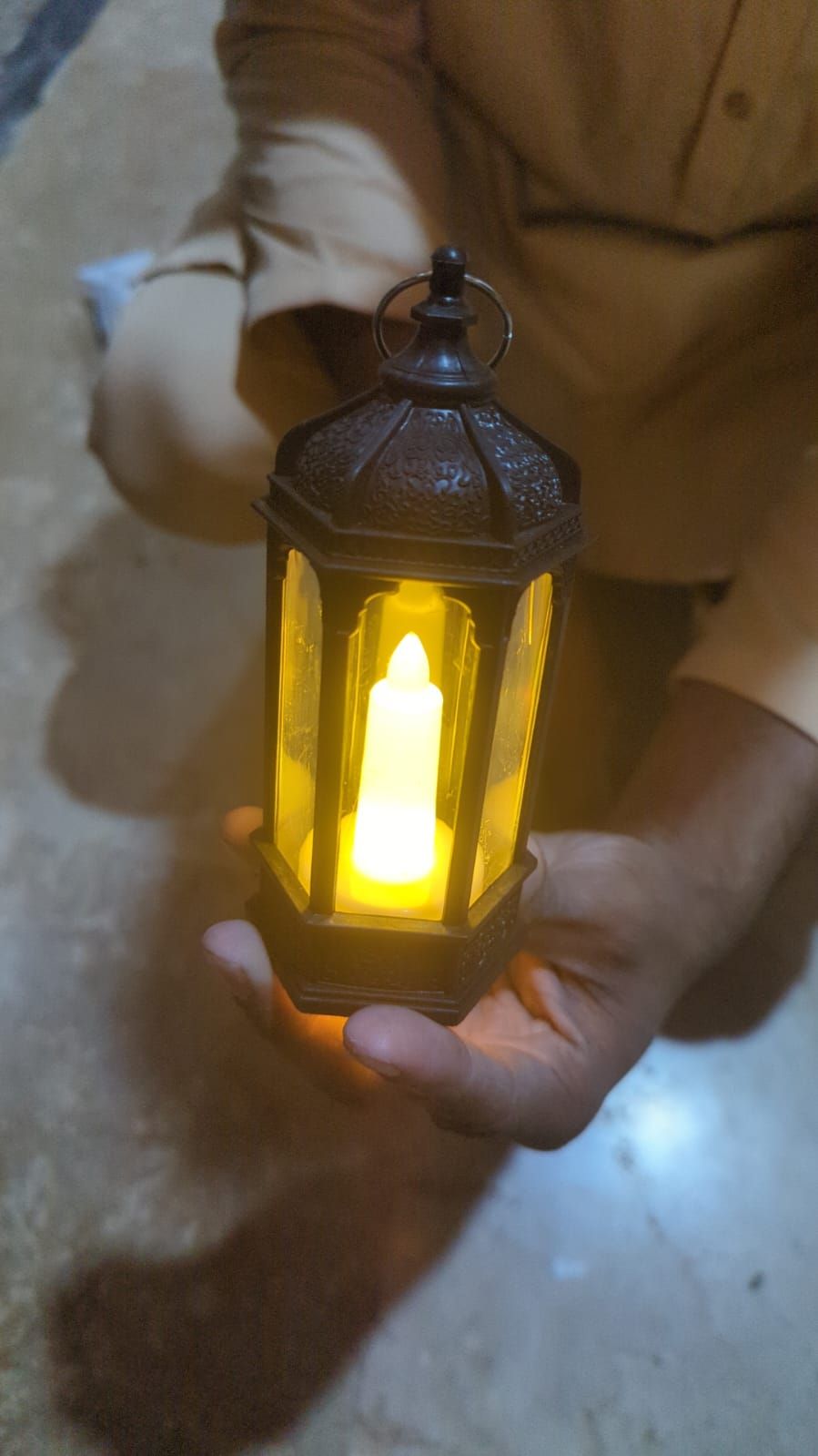 Antique Black candle lamp Atmosphere Decoration Creative Gift Hexagonal Wind Lamp Candle Lamp Led Wind Lamp Portable Small Horse Lamp View Gallery - Pakistan