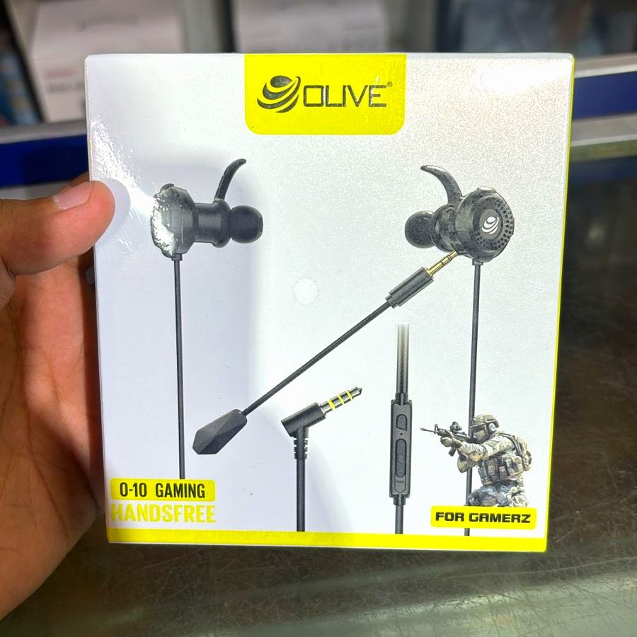 Ouve (3.5mm)  Gaming Headset For Pubg Ps5 Csgo Games Wired Earphone Microphone Volume Control In-Ear Headphone For Pc Gamer