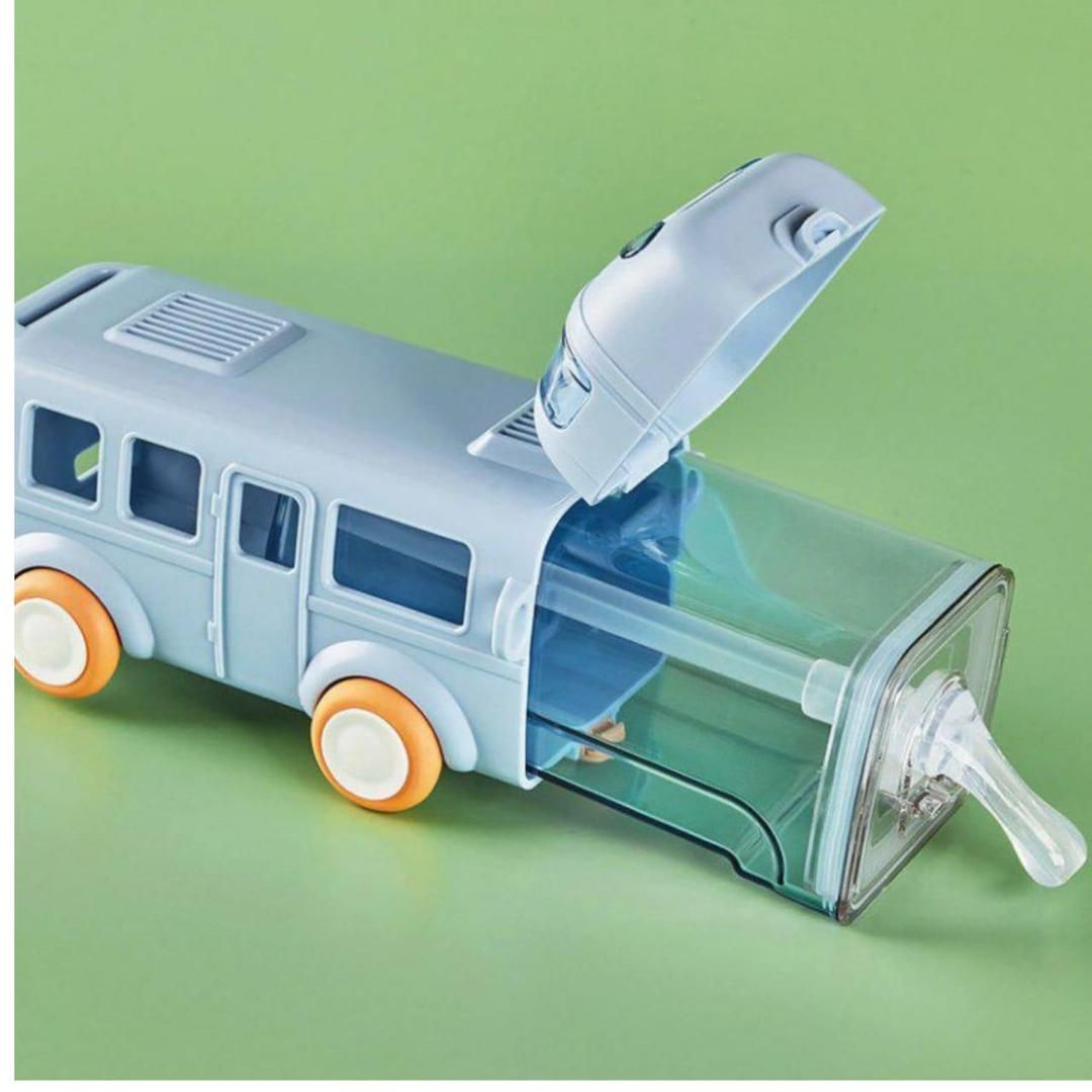 School Bus Water Bottle (Straw Bottle) | School Bus Design Kids Water Bottle View Gallery - Pakistan