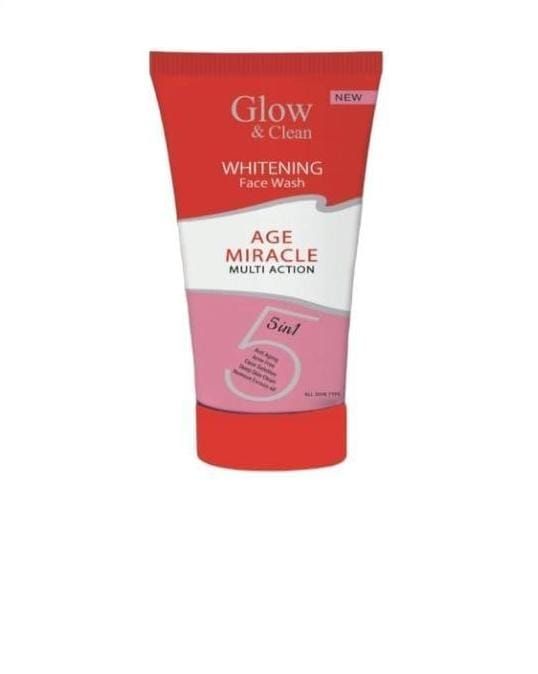 Glow and Clean Age Miracle Face Wash – Instant Brightening and Anti-Aging Cleanser for Radiant Skin, 120ML Deep Cleansing Formula with Visible Results View Gallery - Pakistan