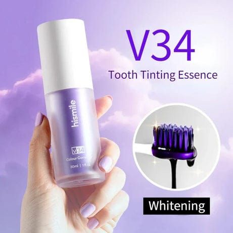Pack of 2 Teeth Brightening Hismiles V34 Colour Corrector Serum + Micro Nano Toothbrush Deal For Sensitive Gums Toothbrush View Gallery - Pakistan