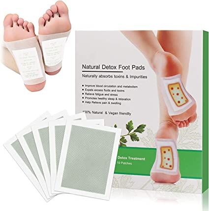 Kiyome Kinoki Detox Foot Pads | Pain-Free Cleansing Pads for Toxin Removal, Stress Relief &amp; Improved Vital Organ Function | Red &amp; Blueberry Variants (Random Variant) View Gallery - Pakistan