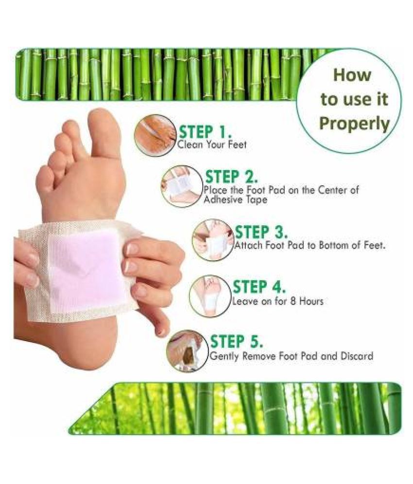 Kiyome Kinoki Detox Foot Pads | Pain-Free Cleansing Pads for Toxin Removal, Stress Relief &amp; Improved Vital Organ Function | Red &amp; Blueberry Variants (Random Variant) View Gallery - Pakistan