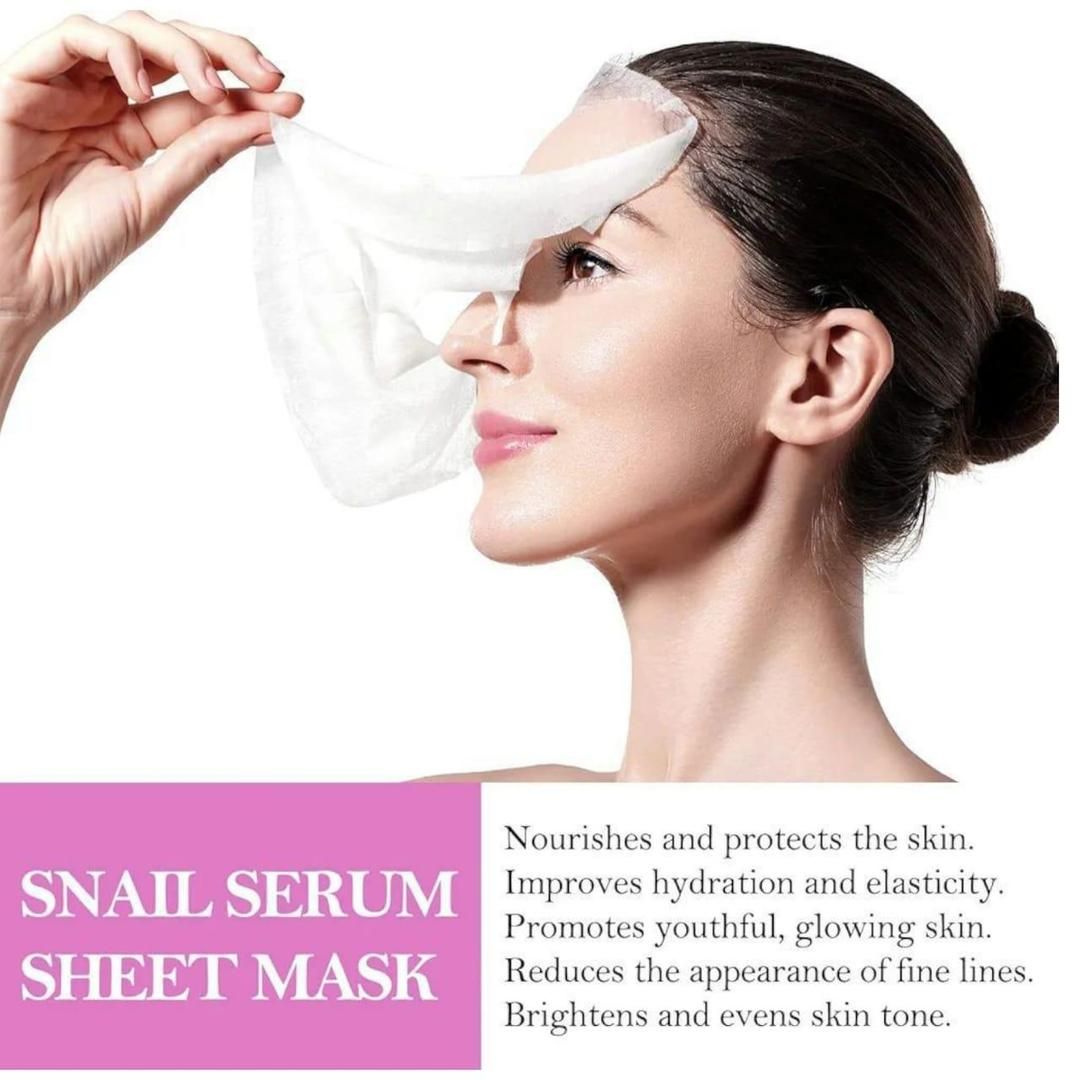 Pack Of 05 - Anti-Wrinkle Face Sheet Mask | Anti Aging Hydrating Anti-acne Repairing Brightening Moisturizing Retinol Serum Facial Mask View Gallery - Pakistan