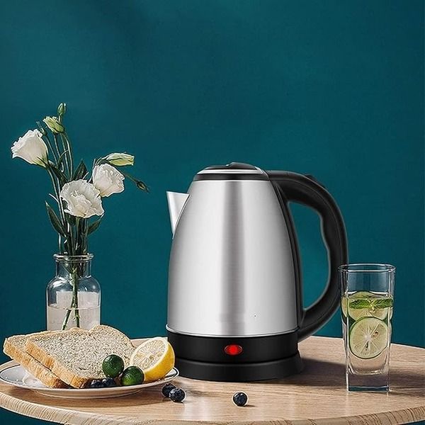 Automatic Electric Kettle 2.0L – Stainless Steel Hot Water Boiler with Auto Shut-Off, LED Display &amp; Temperature Control (1000W, 220V) View Gallery - Pakistan