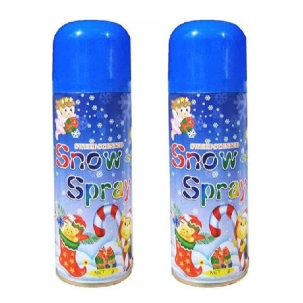 Celebration Combo Pack – 2 Snow Sprays + 2 Party Poppers + 5 Color Smoke Bombs for Birthdays &amp; Parties View Gallery - Pakistan
