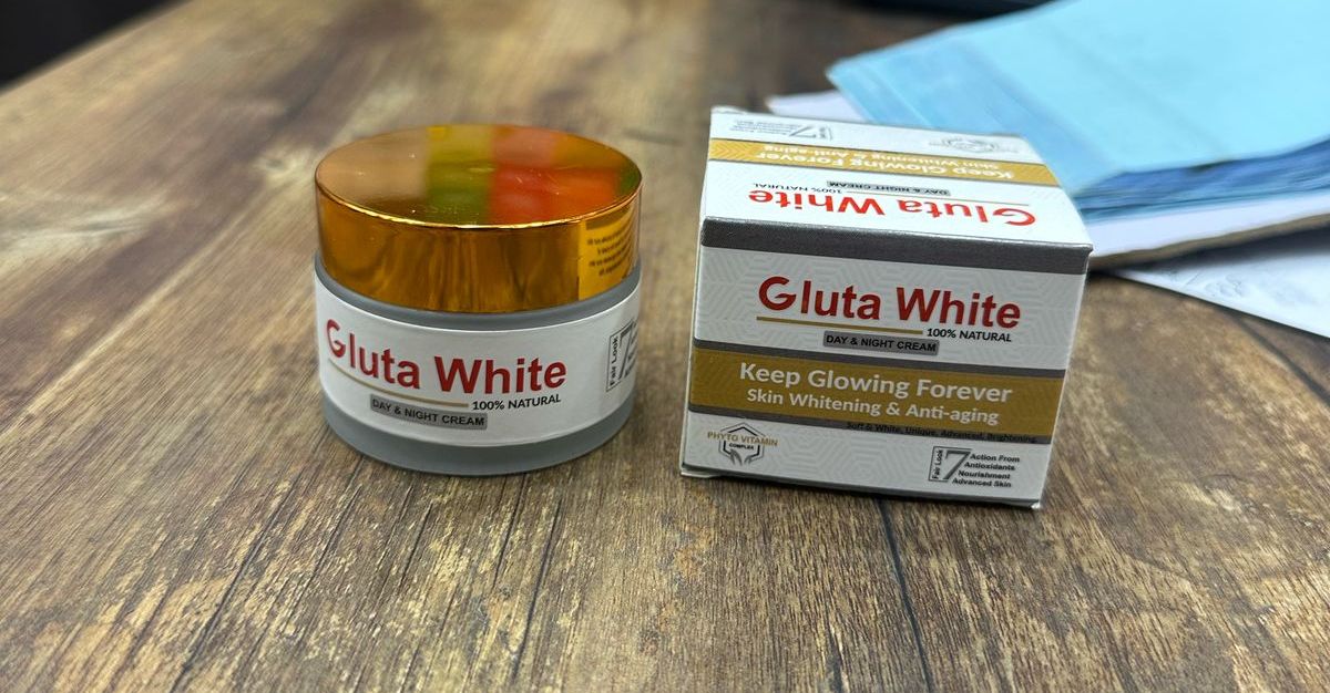 Gluta White Extreme Stronger Light Up And Anti-Aging Day &amp; Night Cream | 50gram View Gallery - Pakistan