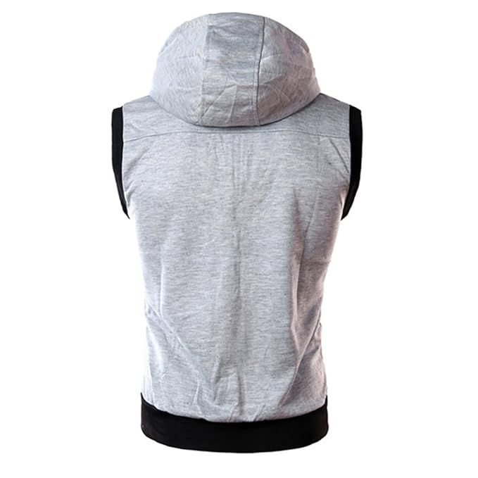 Pack of 2 Jaqueta Front Zipper Sleeveless Hoodies | 2 Pieces | New Jet Collection Upper View Gallery - Pakistan