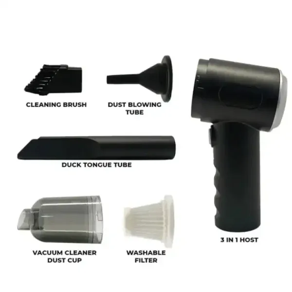 3 In 1 Portable Vacuum Cleaner Wireless Hand-held Cleaning For Car Home (As 228) View Gallery - Pakistan