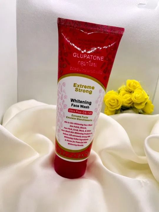 Glupatone Whitening Face Wash GS 120 | Extreme Strong Powerful Whitening for Clear Skin 60ml View Gallery - Pakistan