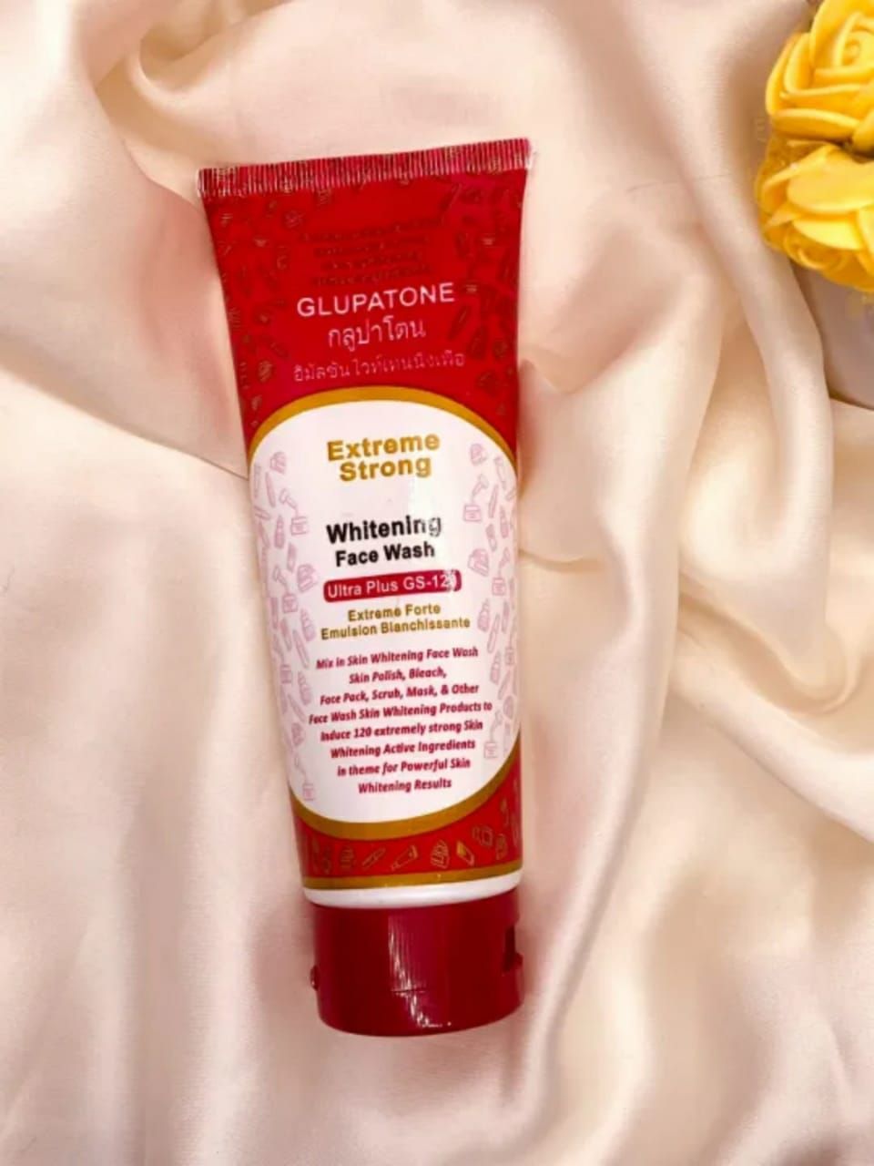 Glupatone Whitening Face Wash GS 120 | Extreme Strong Powerful Whitening for Clear Skin 60ml View Gallery - Pakistan
