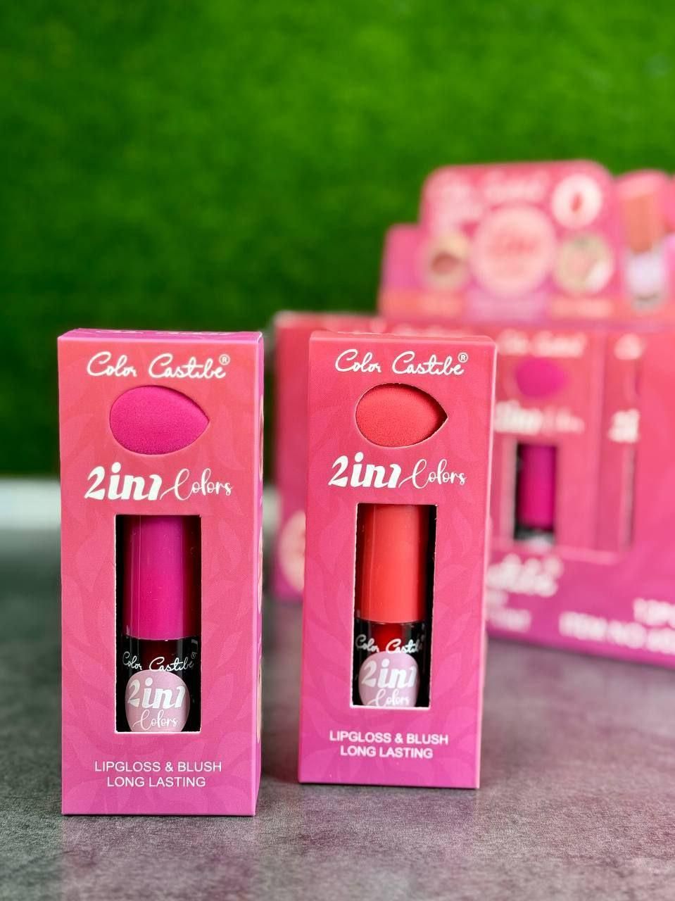 Color Castle 2 in 1 Makeup Deal, Pack Of 2 | Color castle lipsticks Pack View Gallery - Pakistan