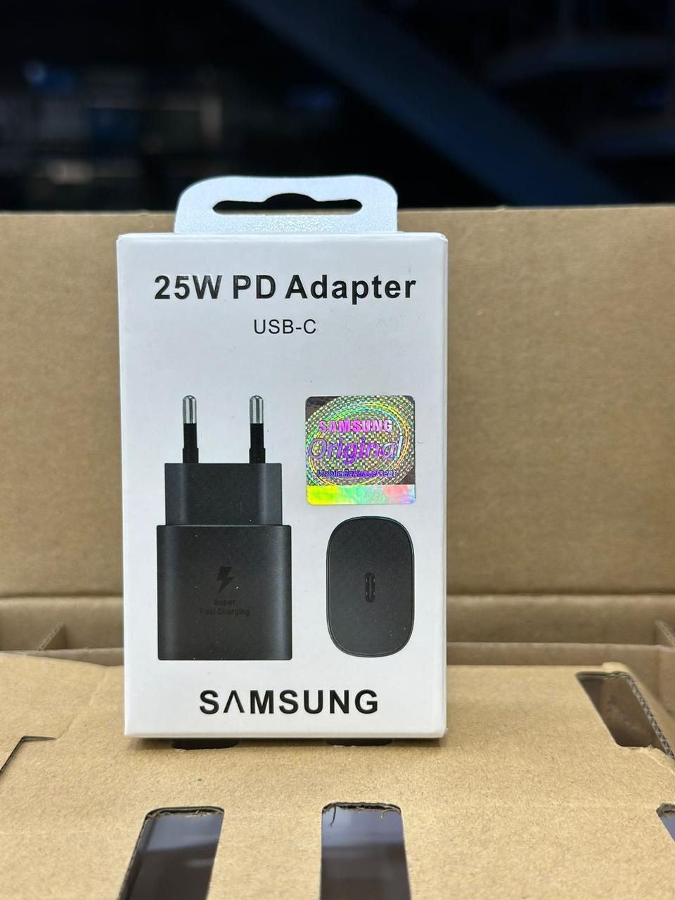 Samsung 25W Charger | Super Fast Charging | USB Type C Fast Charger With Box | Samsung 25w PD Adapter View Gallery - Pakistan