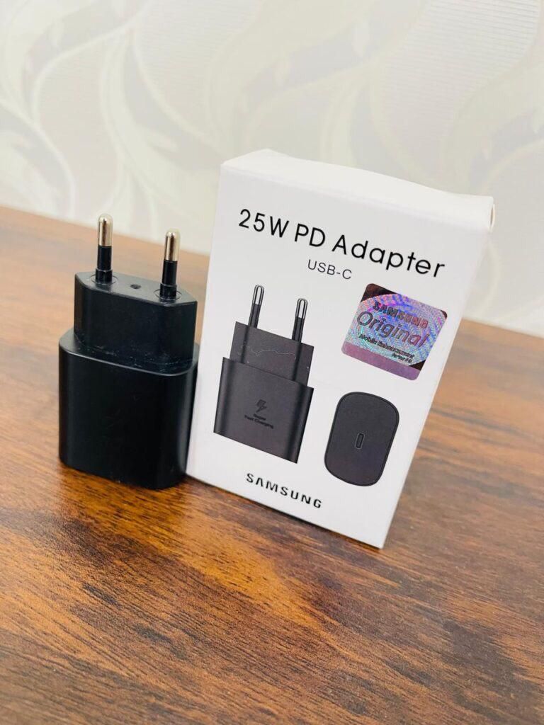 Samsung 25W Charger | Super Fast Charging | USB Type C Fast Charger With Box | Samsung 25w PD Adapter View Gallery - Pakistan