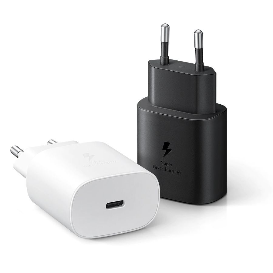 Samsung 25W Charger | Super Fast Charging | USB Type C Fast Charger With Box | Samsung 25w PD Adapter View Gallery - Pakistan