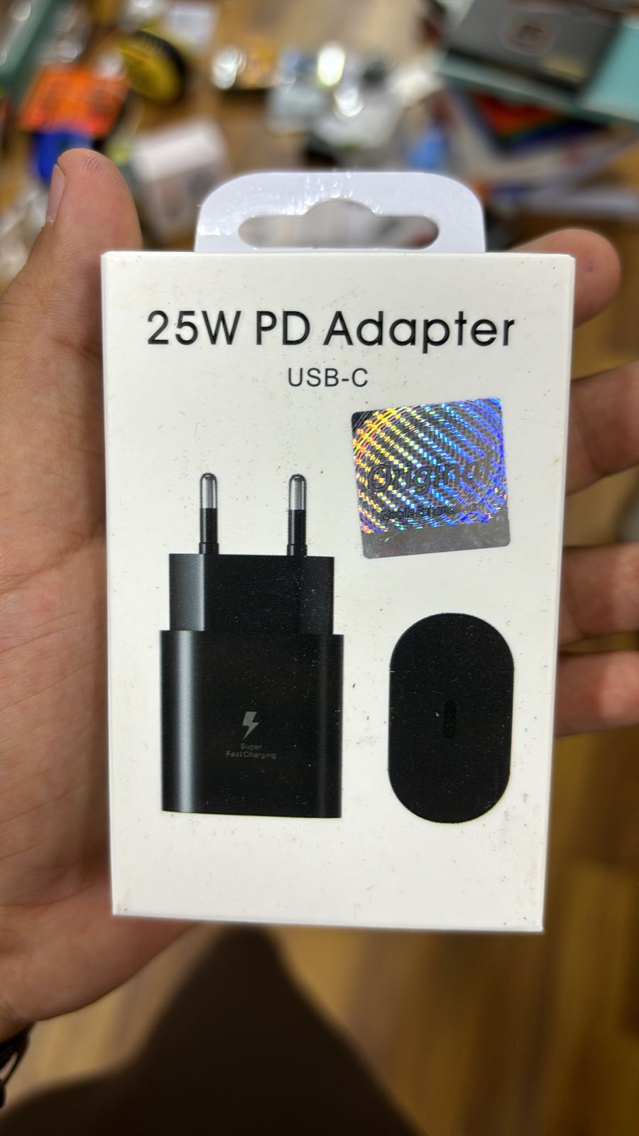 Samsung 25W Charger | Super Fast Charging | USB Type C Fast Charger With Box | Samsung 25w PD Adapter View Gallery - Pakistan