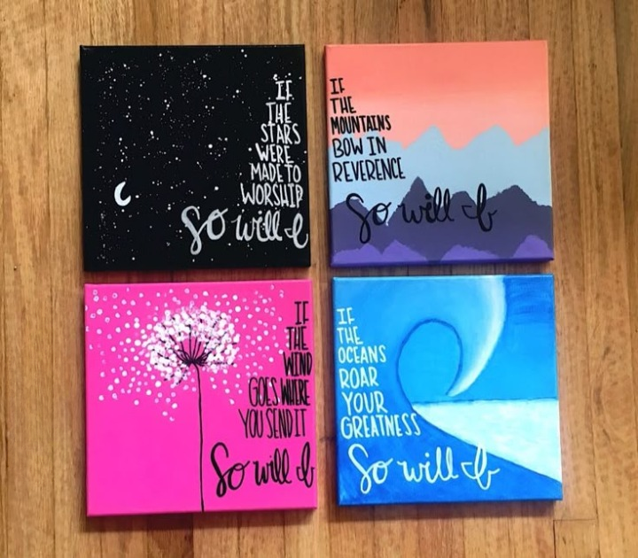 3D CANVAS FRAME FOR WALL &amp; HOME DECORE 4 PEC - Online Shopping in Pakistan - BUNDLIV