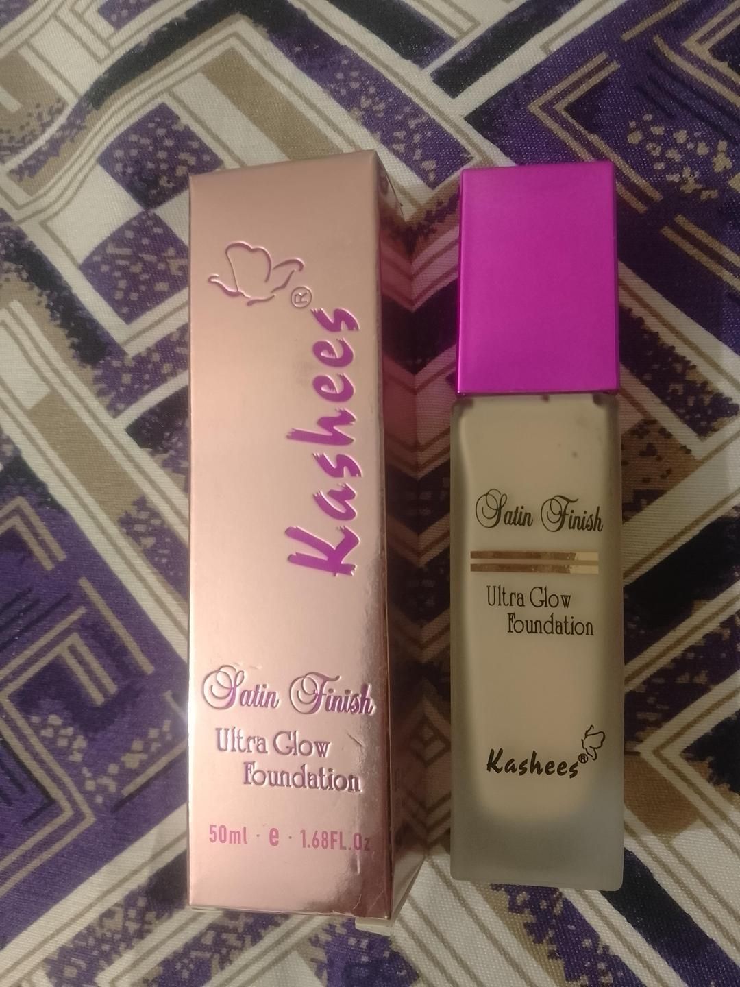 Kashees EvenTone High C24 Hours Full Coverage Glowy Foundation - 50ml overage Liquid Foundation 30Ml View Gallery - Pakistan