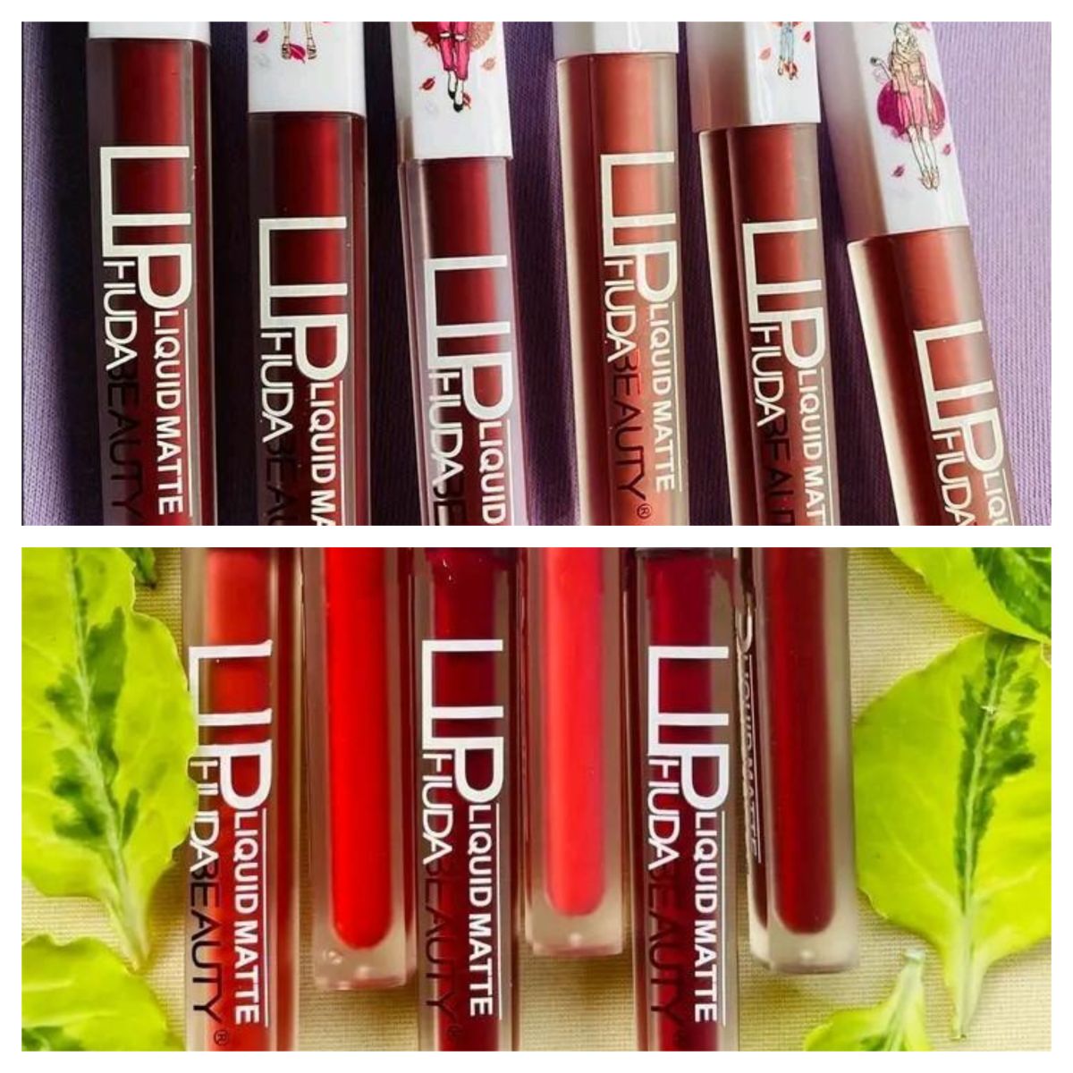 6 Pcs High Pigmented Matte Finish Lip Gloss - Multicolor Collection View Gallery - Pakistan
