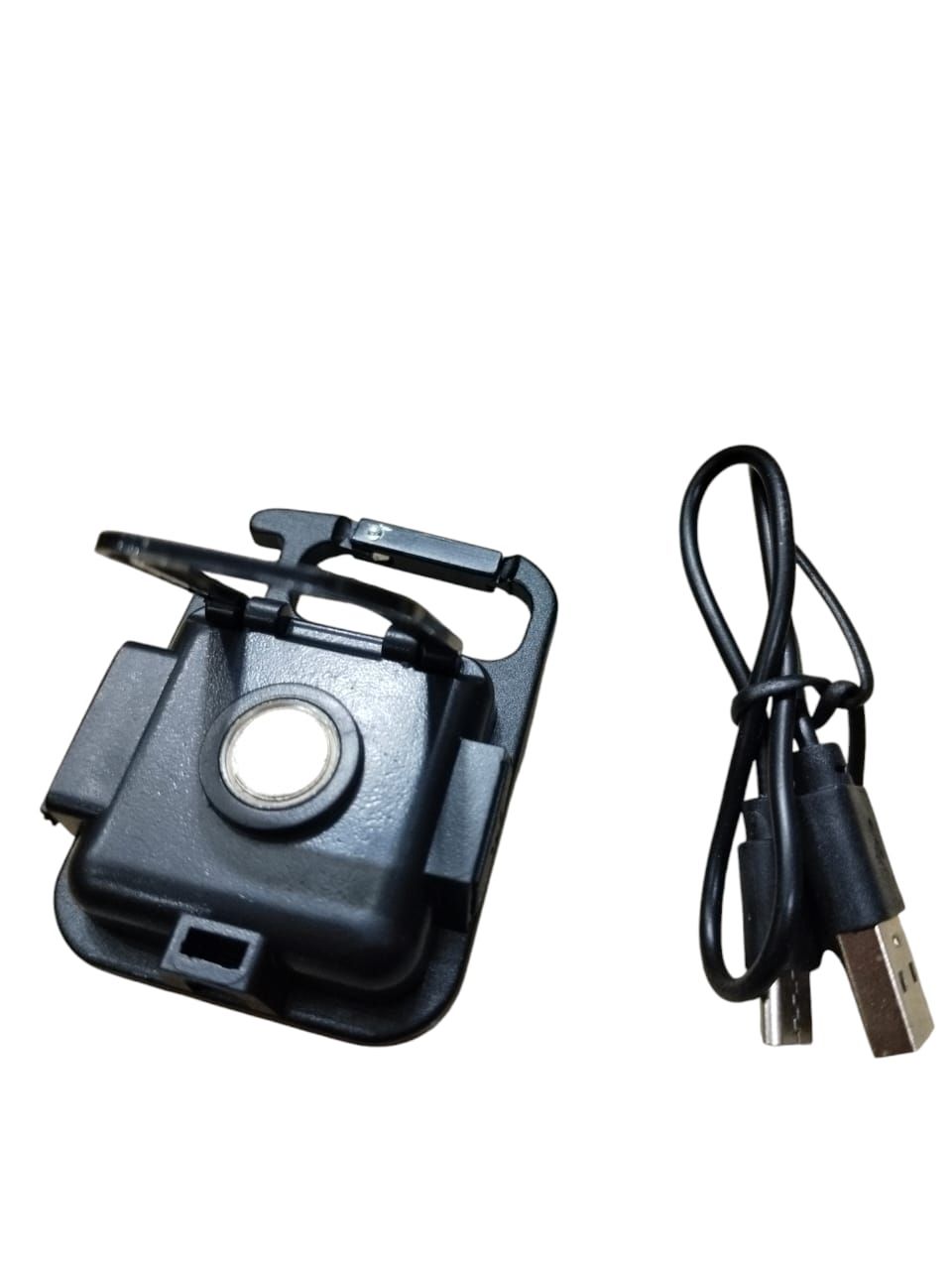 Rechargeable Key-Chain Mini Cob LED Flashlight | LED Flashlight Key-Chain With Bottle Opener ( Black Color ) View Gallery - Pakistan
