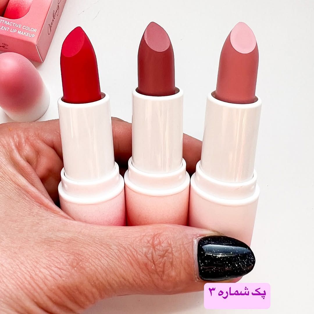 Color Castle High Coverage &amp; Long Lasting Lipstick [Pack of 3] | Color castle lipsticks Pack View Gallery - Pakistan