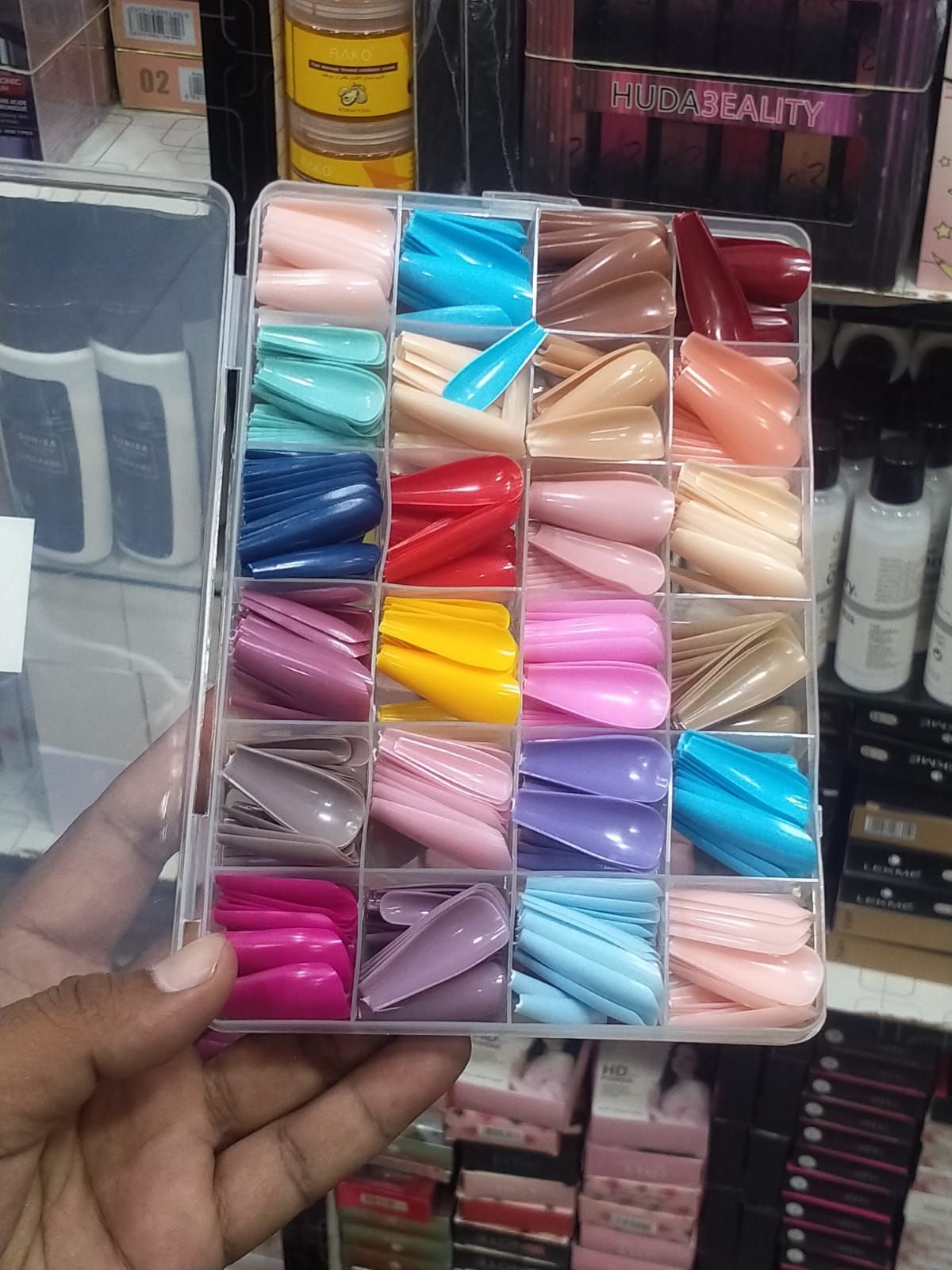 Rare &amp; Serendipity NAIL TIPS [576 pieces] in each Box | With Glue View Gallery - Pakistan