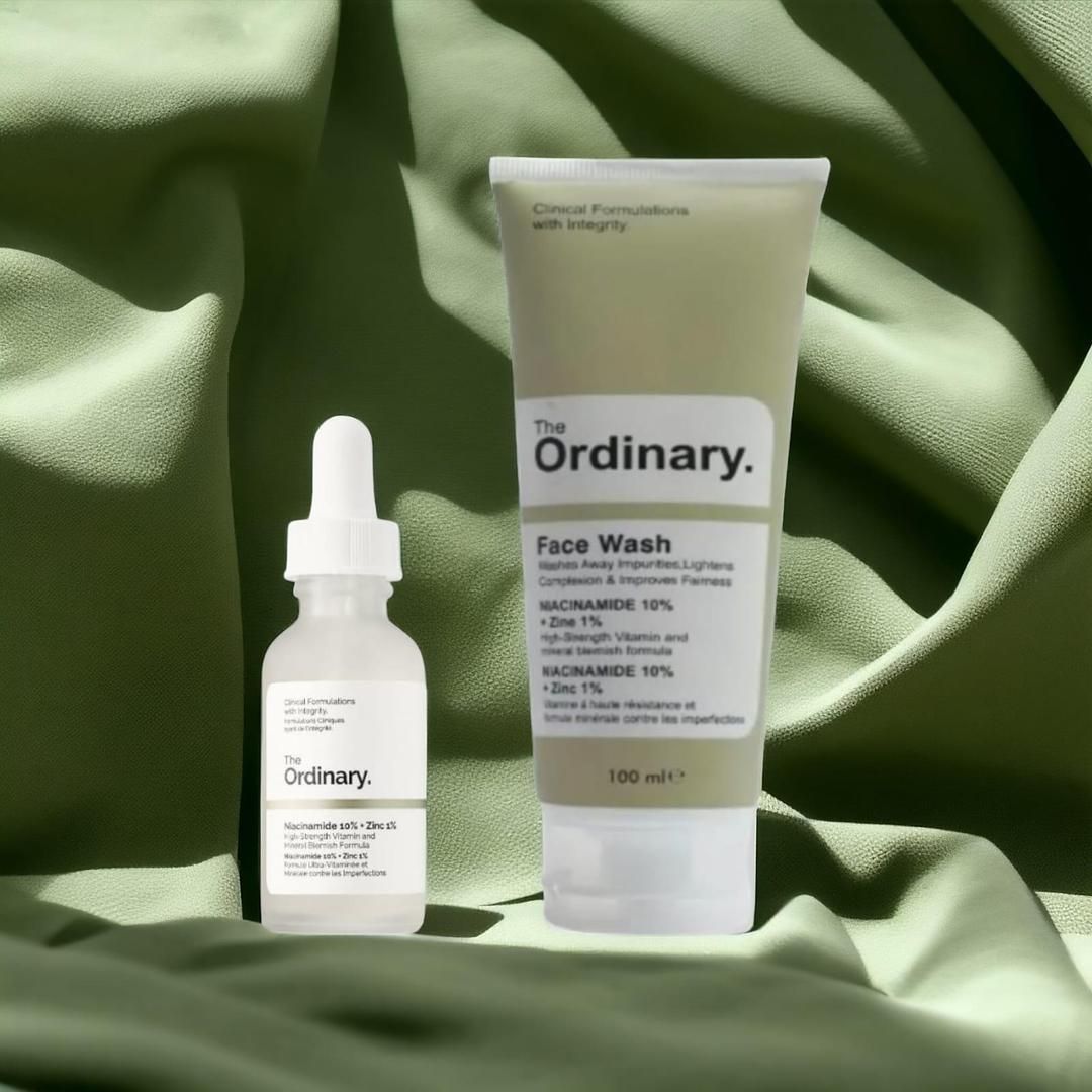 2 in 1 Skin Care Deal | The Ordinary Face Wash Azelaic Acid Suspension 10% &amp;amp; Niacinamide Serum