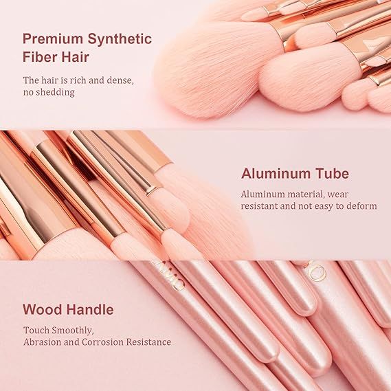 Sweet Beauty 07 PCs Makeup Brush Set | Complete Brush Kit for Professional and Beginner (Random Color) View Gallery - Pakistan