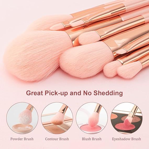 Sweet Beauty 07 PCs Makeup Brush Set | Complete Brush Kit for Professional and Beginner (Random Color) View Gallery - Pakistan