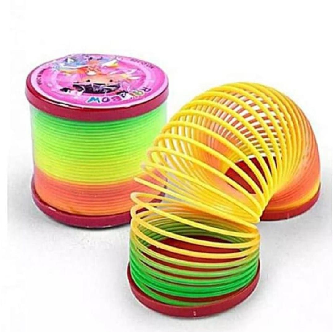 Magic Slinky Rainbow Springs Bounce Fun Toy For Kids | Magic Rainbox Spring