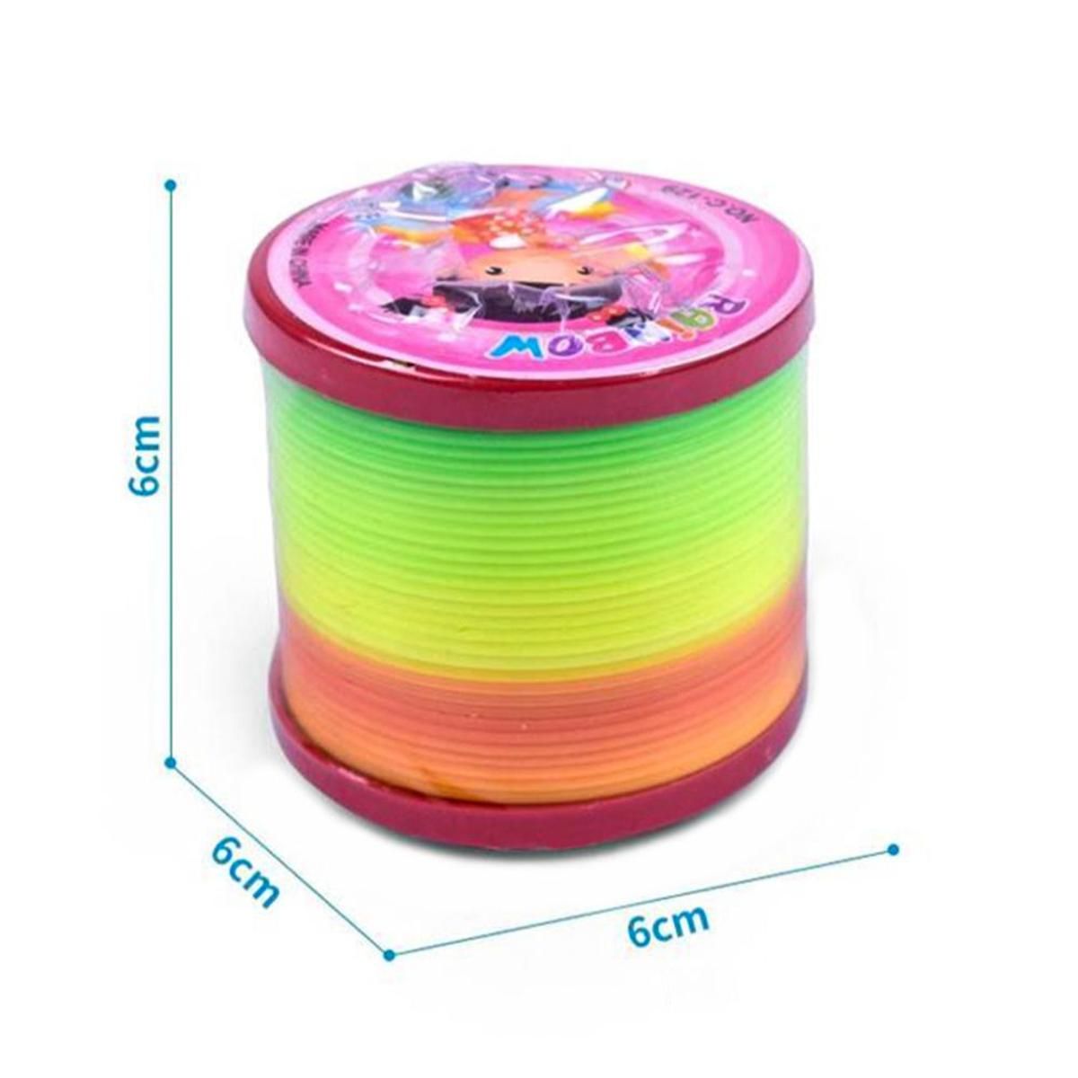 Magic Slinky Rainbow Springs Bounce Fun Toy For Kids | Magic Rainbox Spring View Gallery - Pakistan