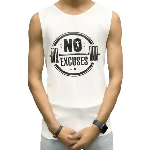 [Pack of 3] Men’s Fitness Gym Sandos for Men Sleeve less for Men Top Fashion Wear Shirt Hoodie Sleeve less for Men View Gallery - Pakistan