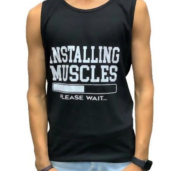 [Pack of 3] Men’s Fitness Gym Sandos for Men Sleeve less for Men Top Fashion Wear Shirt Hoodie Sleeve less for Men View Gallery - Pakistan