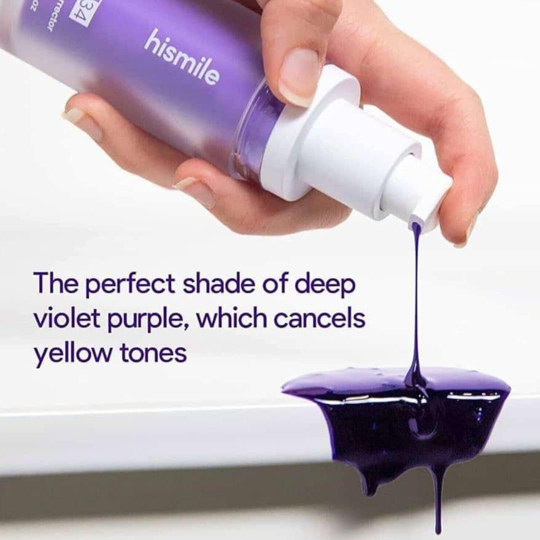 Teeth Brightening Hismiles V34 Colour Corrector Serum [30ml] | Hismile For Teeth Brightening View Gallery - Pakistan