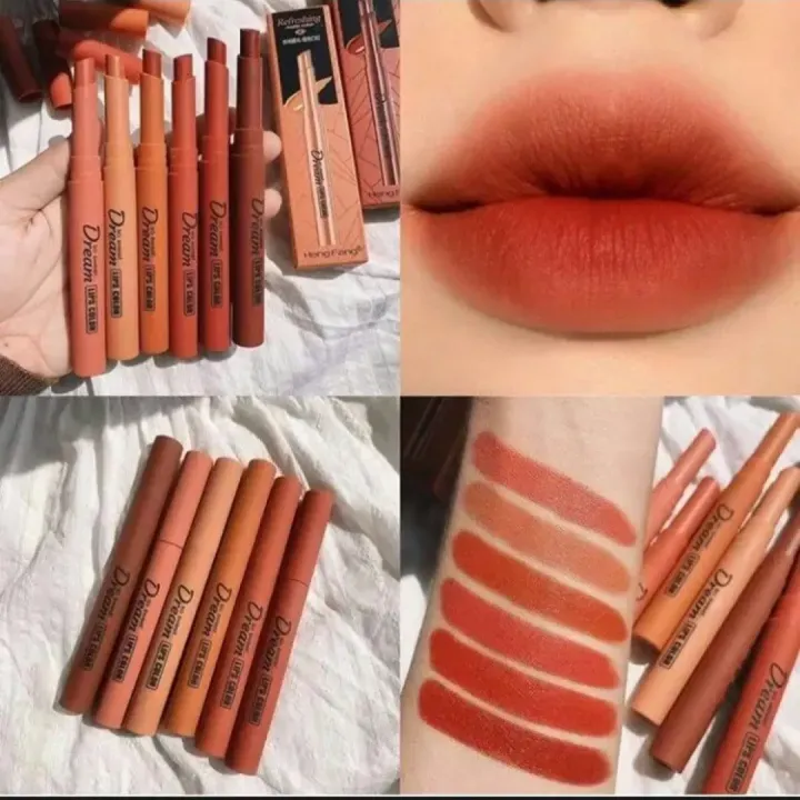 HengFang Matte Lipstick [6 Pcs Set] View Gallery - Pakistan