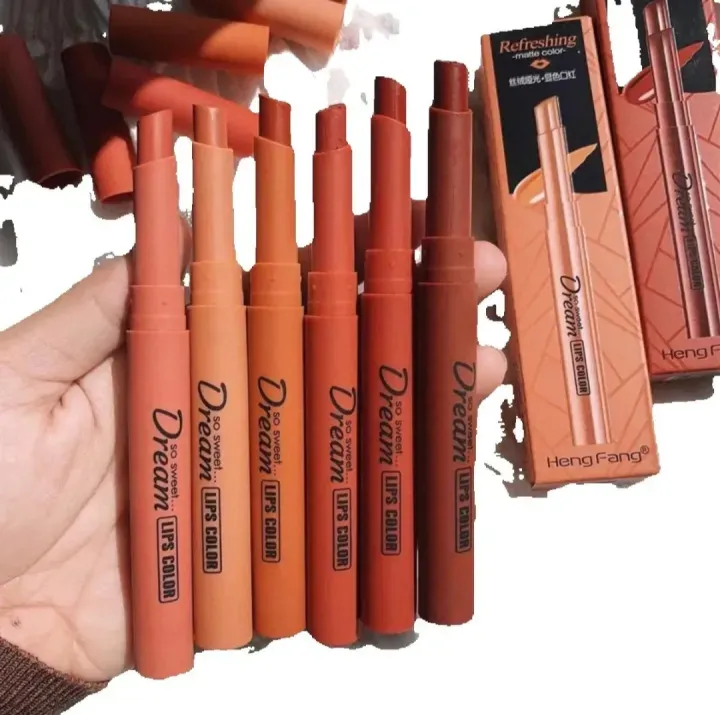 HengFang Matte Lipstick [6 Pcs Set] View Gallery - Pakistan