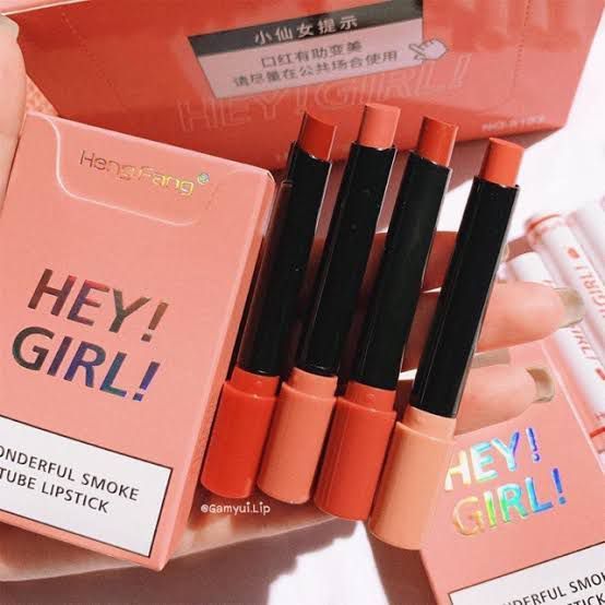 Hey Girl Pack of 4 Smoke Lipstick View Gallery - Pakistan
