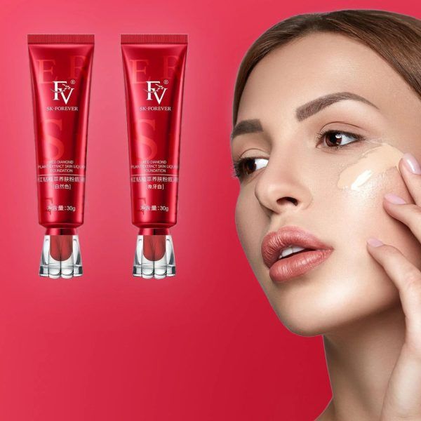 Fv Foundation Waterproof With Medium Coverage, Oil-free &amp; Long Lasting, Matte orever Foundation For Oily/normal Skin, Forever Liquid Makeup Foundation For Face, Natural Beige 30g View Gallery - Pakistan