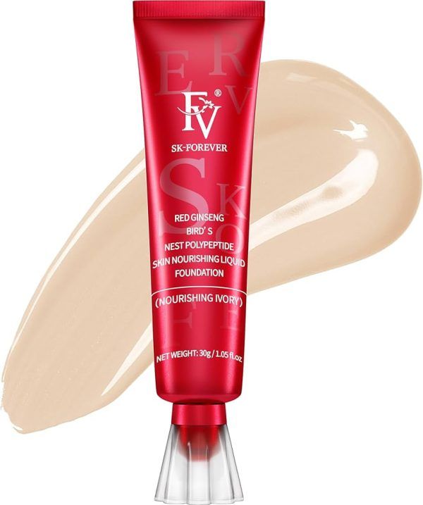 Fv Foundation Waterproof With Medium Coverage, Oil-free &amp; Long Lasting, Matte orever Foundation For Oily/normal Skin, Forever Liquid Makeup Foundation For Face, Natural Beige 30g View Gallery - Pakistan