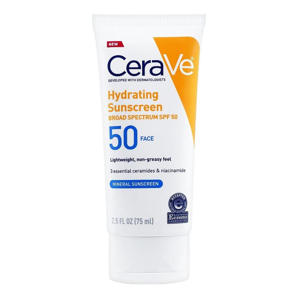 CeraVe Hydrating Mineral Sunscreen SPF 50 -75 ML - CeraVe Hydrating SunBlock View Gallery - Pakistan